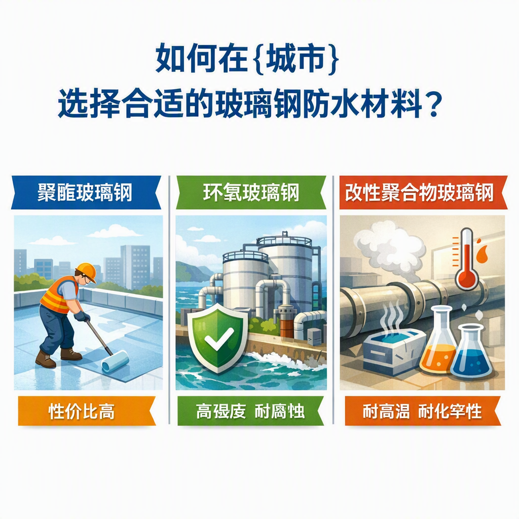 如何在盘锦选择合适的玻璃钢防水材料？