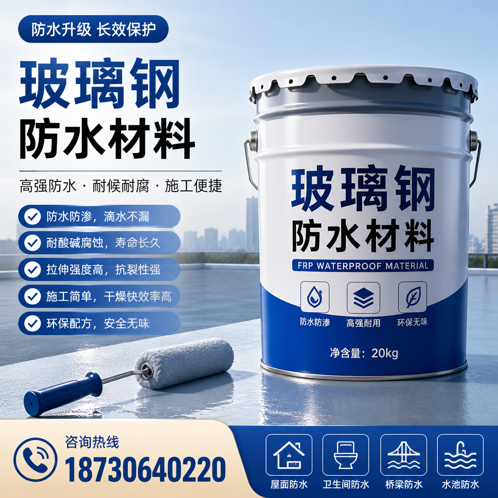 专家解析:玻璃钢防水材料的市场前景分析在 盘锦